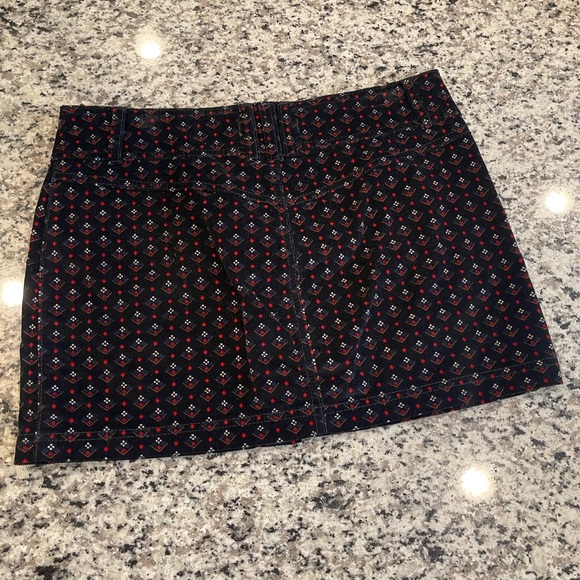 Free People Joanie Printed Cord Skirt - Picture 3 of 4